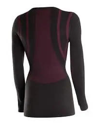 women long Sleeve Black & Red Upper Inner Wear - Master