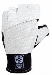 Short Black Shooting Gloves With-Stretchable Band - Master
