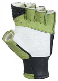 Short Green with Stretchable Band Shooting Gloves - Master
