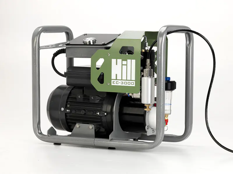 HILL ELECTRIC COMPRESSOR FOR CYOINDERS 200/300 BAR - Master