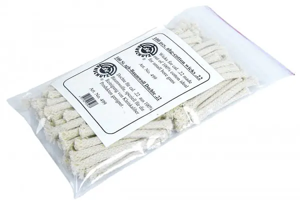Cotton Wicks for .22 Bore Rifle and Pistol - Master