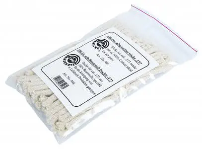 Cleaning cotton wicks - Master
