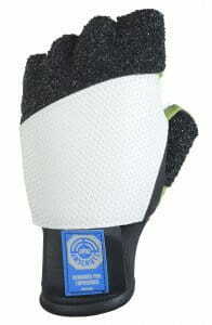 Short Green with Stretchable Band Shooting Gloves